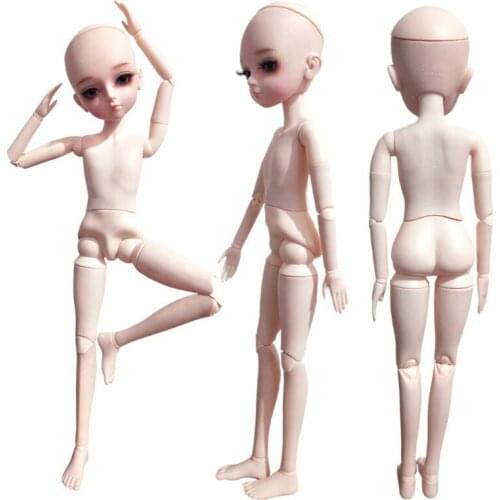 BJD Doll 45cm Plastic joint moveable doll,with make up,18 Joint BJD Doll