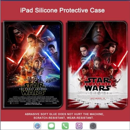 Star Wars Darth Vader Cover for IPad 10.2 2019 for IPad Mini 1 2 3 Case for 9.7 2017 2018 IPad Air 1 2 9.7 Tablet Soft Funda