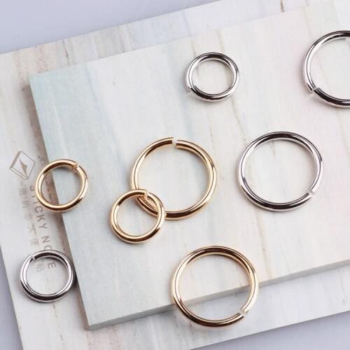 Diy jewelry accessory 50pcs/lot copper alloy gold/silver tone cartoon rounds shape rings fit earring/necklace/bracelet charms