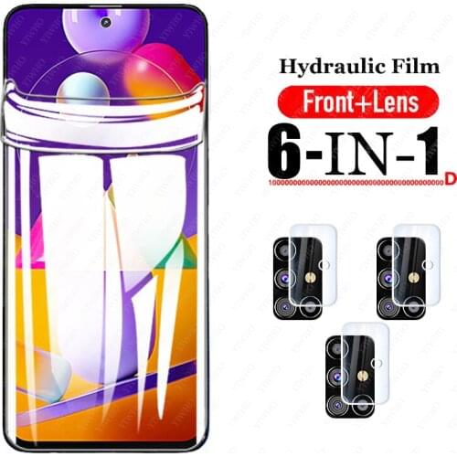 Hydrogel Film For Samsung M31S Screen Protector Camera Protective Glass For Samsung Galaxy m 31s m31 s m317 camera lens Film