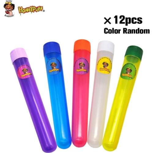 HOENYPUFF Plastic King Size Tube Doob 135 MM Vial Waterproof Airtight Smell Proof Odor Cigarette Solid Storage Sealing Container