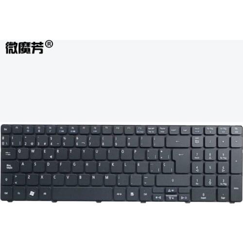Spanish Laptop Keyboard for Acer for Aspire 5740 5810T 7735 7551 p5we0 5336 5410 5536 5536G 5738 5738g 5810 5252 5742G 5742Z SP