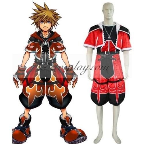 Kingdom Hearts 2 Sora Brave Form Cosplay Costume EKH0009 E001