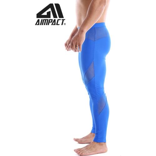 Mens Running Compression Leggings Pants Sexy Nylon Fitness Shape Pure Color Lightness Breathable Loose Weight