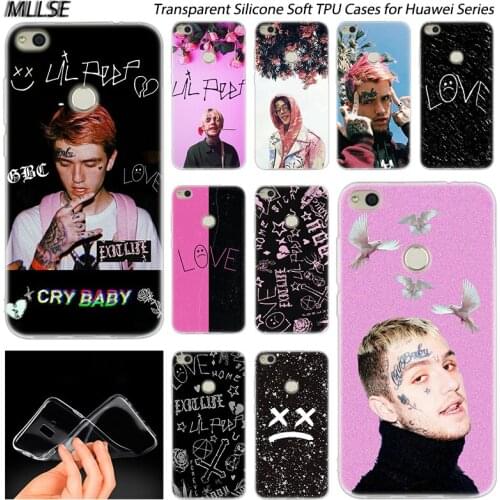 Hot Lil Peep Soft Silicone Case for Huawei NOVA 3 3i 4 Honor 7A Pro 7S 6X 7X 8X 8 9 10 Lite Play View 20 Fashion Cover