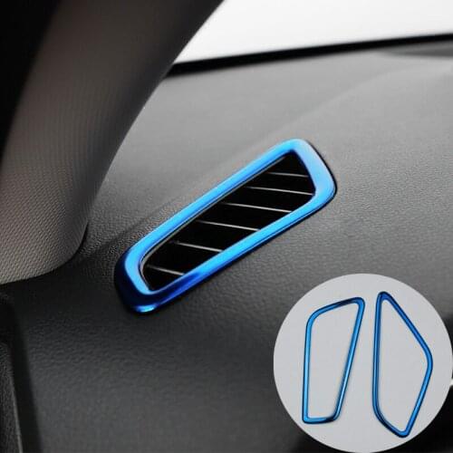 Car Dashboard Ac Air Conditioning Outlet Cover Trim Sticker for Hyundai Elantra 2016 2017 2018 2019 2020 Accessories