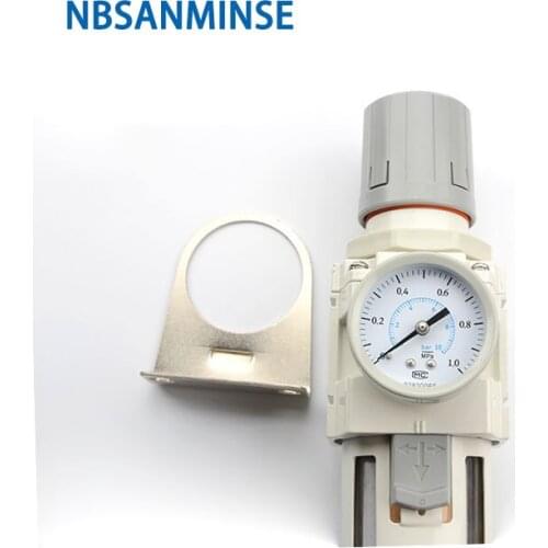 NBSANMINSE Air Preparation Unit AW4000-04 C G1/2 One Unit Air Source Treatment Unit Filter With regulator water drain