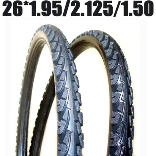 26er MTB Tyre 26*1.95 26*2.125 26*1.50 1 Pcs Tire Fixed Inflation Solid Tyre Bicycle Gear Solid for Mountain Bike