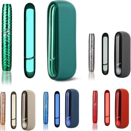 Replecable Outer Shell with Button For IQOS 3.0/DUO Silicone Case with Side Bar Accessories