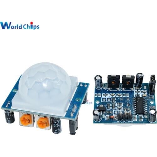 SR501 Motion Sensor Detector Module HC-SR501 Adjust IR Pyroelectric Infrared PIR Module AM312 Sensor Module for arduino Diy Kit