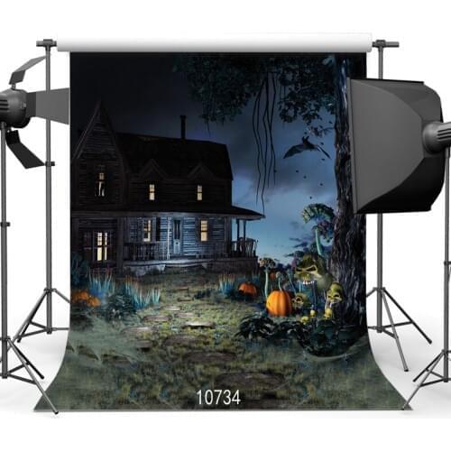 Halloween Backdrops Vinyl Backdrops for Photography Fond studio Photo Shooting Background Halloween Party Children
