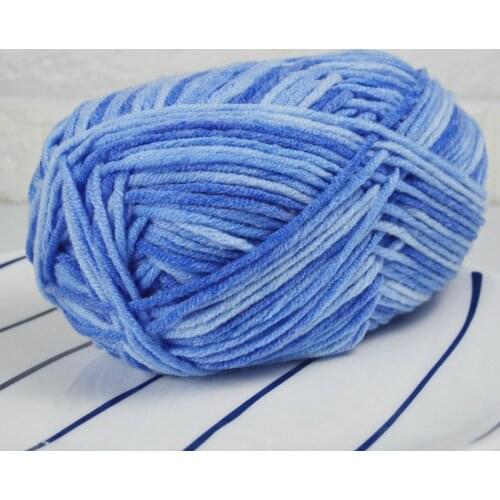 50g Dyeing fancy yarn for knitting rabbit Hand-woven knit Hand scarf knitting dyed Milk cotton knitting yarn acrylic zl50