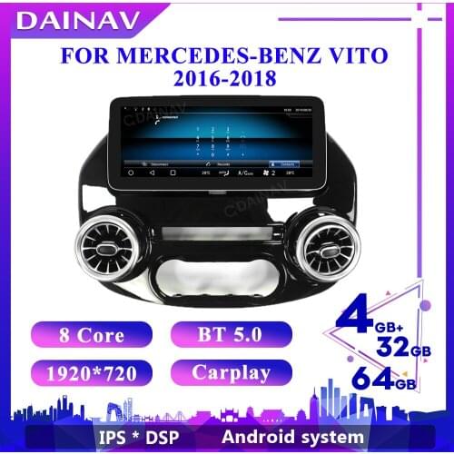 For Mercedes-Benz Vito 2016-2018 Android car radio car multimedia player GPS navigator support Original car system Head unit