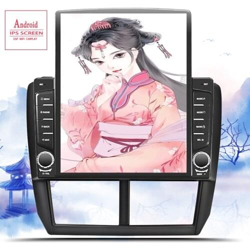 9.7 Inch 2din Android10.0 Car Radio For 2008 2009 2010 2011 2012 Subaru Forester GPS Audio Head Unit Multimedia Player Casstte