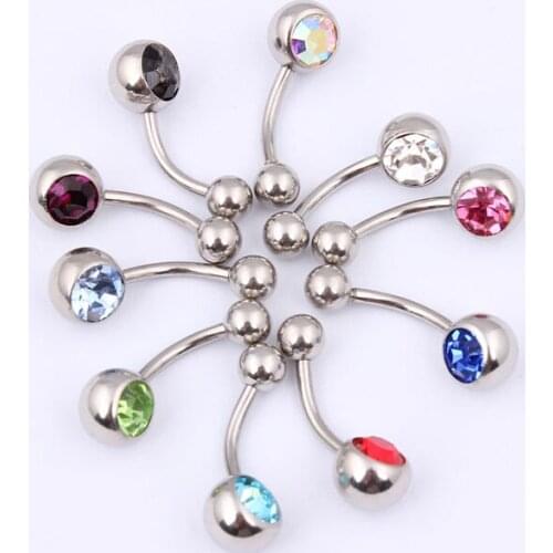 Free shipping belly ring, body piercing jewelry,Navel Rings belly Button ring