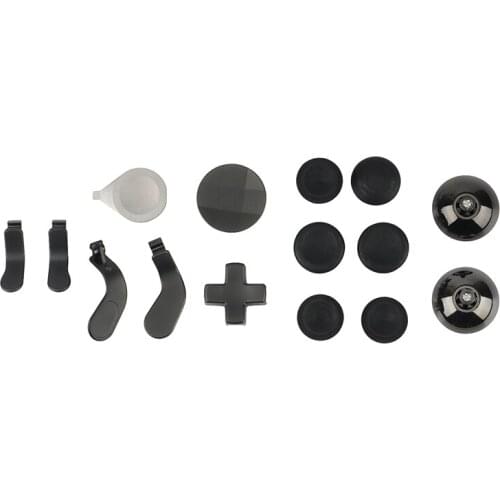 For One Elite Wireless Controller Series 2 Metal Thumbsticks Grips Analog Stick D-Pads Buttons Upgrade Tool 15PCS