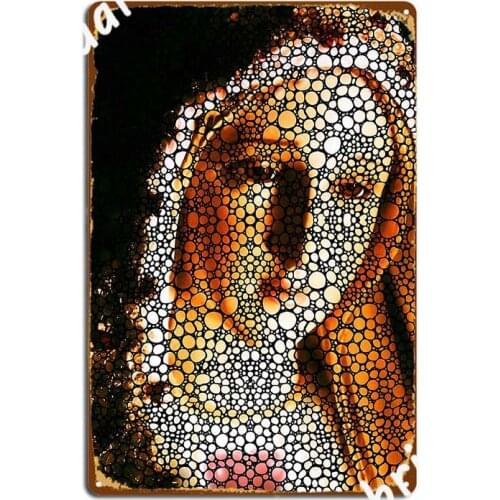 Mary Holy Mother By Sharon Cummings Metal Plaque Poster Cinema Kitchen Classic Pub Garage Wall Plaque Tin Sign Poster