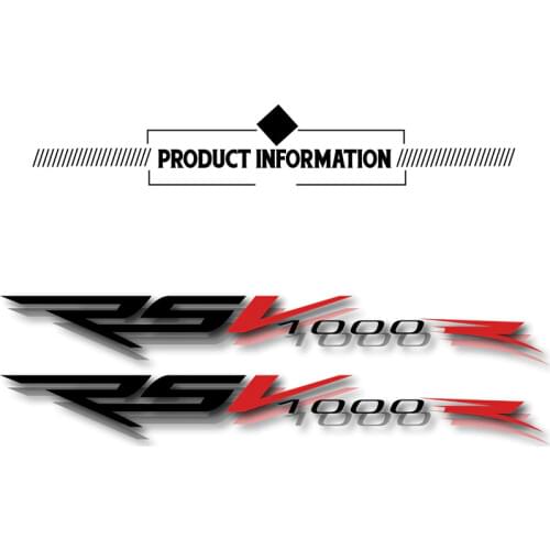 New motorcycle bicycle reflective waterproof wheel decaling helmet sticker LOGO is suitable for Aprilia rsv1000r rsv 1000 r