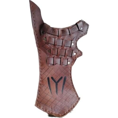 Resurrection Ertugrul Quiver Ottoman Horseback Archery Leather Hip Quiver Tirkes Belt Quiver, Medieval Fantasy