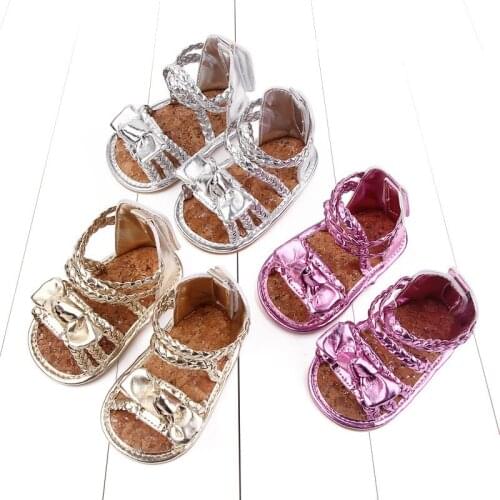 Summer Newborn Baby Girls Sandals Mesh Shoes Boys Casual Breathable Sandals Baby Slippers Prewalker Sandal 0-18M