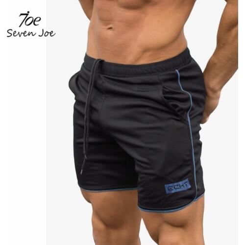 Seven Joe New Fashion Men Sporting Beaching Shorts Trousers Cotton Bodybuilding Sweatpants Fitness Short Jogger Casual men Gyms