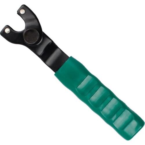 Heavy-duty angle grinder wrench adjustable grinder size adjustable grinder disassembly rubber handle