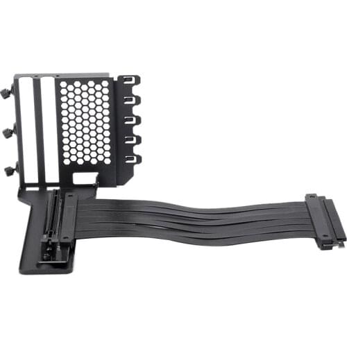 New-Anti Interference GPU Extension Line Computer PCI-E X16 Vertically VGA Card Bracket Set Suit 7 Slot Mount PH-VGPUKT_02