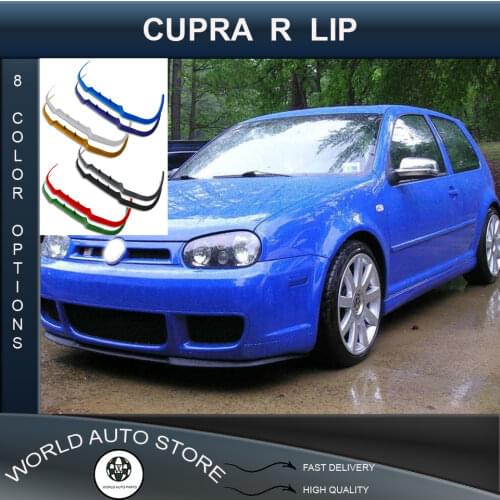 For vw golf r32 mk4 front lip universal spoiler lip bumper 3 piece free fast shipping designed full harmony body kit design