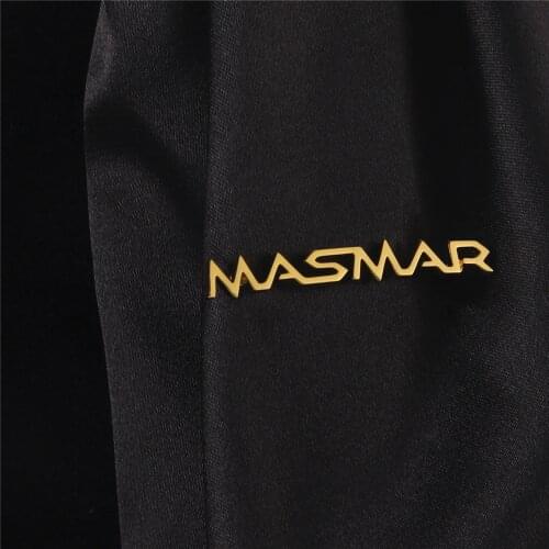 Cazador Custom Brooch Pin for Women Men Customizable Badges Jewelry Lapel Pins Stainless Steel Customized Name Brooch Jewelry