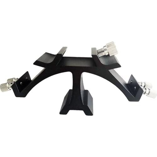 1pc Luxury Triple Dovetail Mounting Bracket Pedestal Finder Scope Red Dot Bracket For Laser Astronomical Telescope