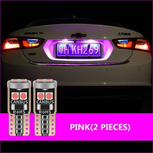10pcs T10 W5W Led Bulb Car Interior Light For Toyota Corolla Avensis Yaris Rav4 Auris Hilux Prius Camry Celica C-HR Ipsum