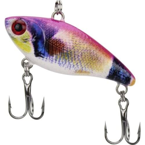 1Pcs 3.5g 40mm VIB Minnow Fishing Lures Luya Fish Vibration Jig Hard Artificial Bionic Baits For Fishing Tackle Lure Accessories