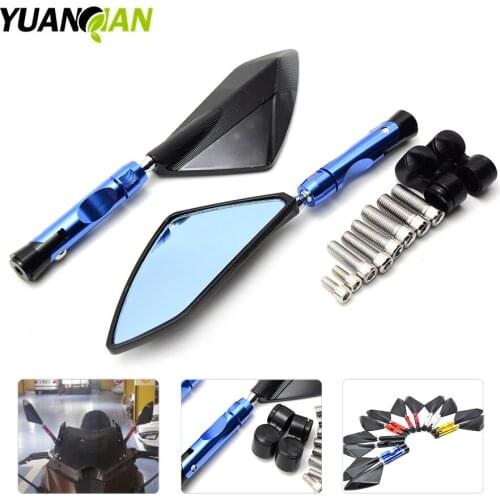 7/8" 22mm CNC Aluminum motorcycle rearview Side mirror For HONDA CB1000R CB1300 CB600F Hornat CBF600 CB400 CBR125R CBF125 XL700