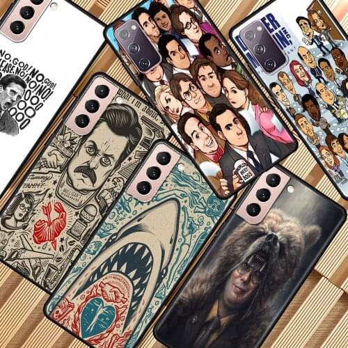 The office tv show What She Said Black Cover for Samsung Galaxy Note 20 Ultra 10 Lite 5G 9 8 S21 Plus Phone Case Shell Coque