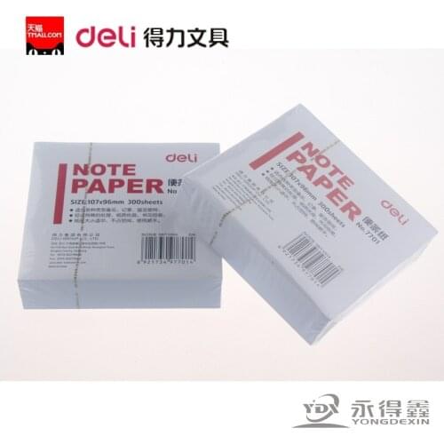 Effective sign paper 7701 white note book 107*96mm/300 notice paper small book