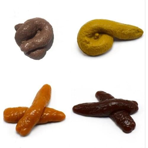 Simulation Rubber Small Breed Dog / Cat Poo / Stool Practical Stool Realistic Shits Poop Evil Funny Trick Gag Gift