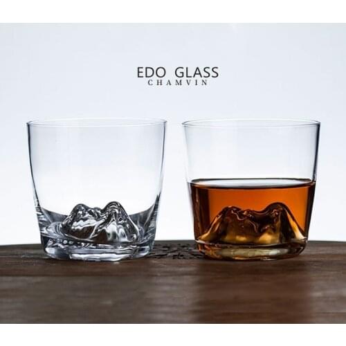 Creative Glass Wine Glass Whiskey Cup Masan Cup Japanese Glass Glass Douyin Ins Wind Design Cup