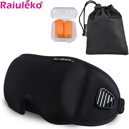 Sleeping Eye Mask Adjustable 3D Breathable Travel Eyepatch Rest Napkins Artifact Soft Eyeshade Cover Anti-insomnia