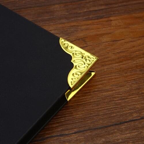 Metal antique wrap angle corner frame wrap angle side anti-collision corner notebook protection corner album pattern corner
