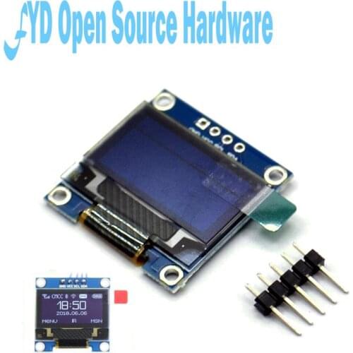 1pcs Blue/White/ Yellow Blue color 128X64 OLED LCD LED Display Module for Raspberry Pi arduino 0.96 I2C IIC Serial