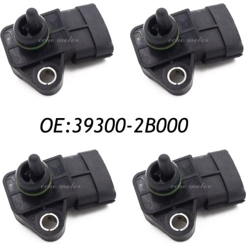 New 4PCS 39300-2B000 MAP Manifold Air Pressure Sensor For Hyundai Kia Sonata Azera Optima AS417,ECC1899,034-0014,SU13349,5S11896