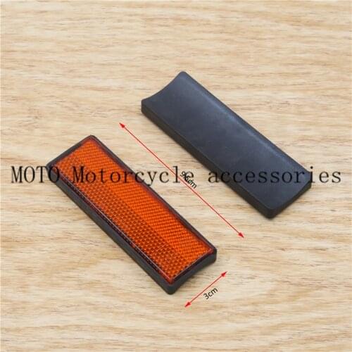 Motorcycle Fork Leg Reflector Plastic For Ducati Motorcycle Fork Reflectors 1 Pair
