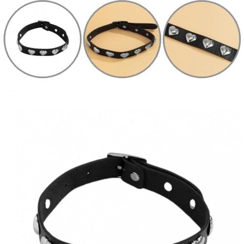 Portable High-quality Hearts Design Necklace Choker Durable Necklace Attractive for Girls