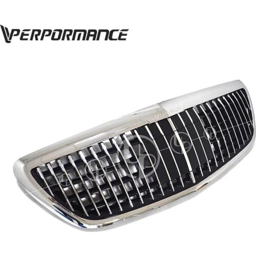 For MB S-Class w222 S320 S350 S400 S500 S450 S600 S65 S680 ABS Front Grille Racing Grills Tunning To Maybh Style 14-19y