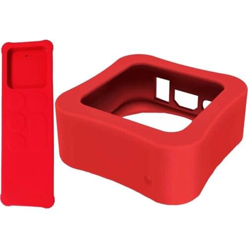 Silicone Protector Case Cover For Apple TV 4K 5th Gen Media Player Controller Silicone Protective Case Skin