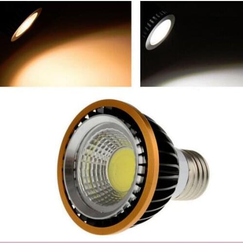 PAR20 Led Spotlights COB 9W E27 E26 GU10 Led Lights Bulb Warm Pure Cool White 110-240V Dimmable