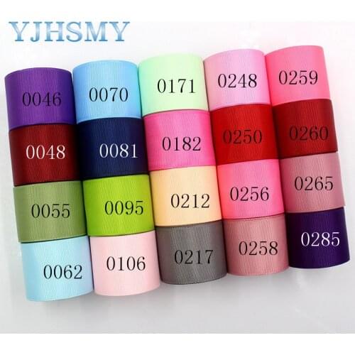 Solid Color Printed Grosgrain Ribbons J-181015-2 38MM 5Yards,DIY Handmade Hairbows Garment Accessories Wedding Party Decoration