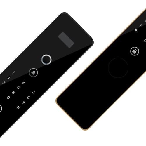 Direct current fingerprint lock anti-theft door smart lock multi-specification password lock factory direct spot wholesale