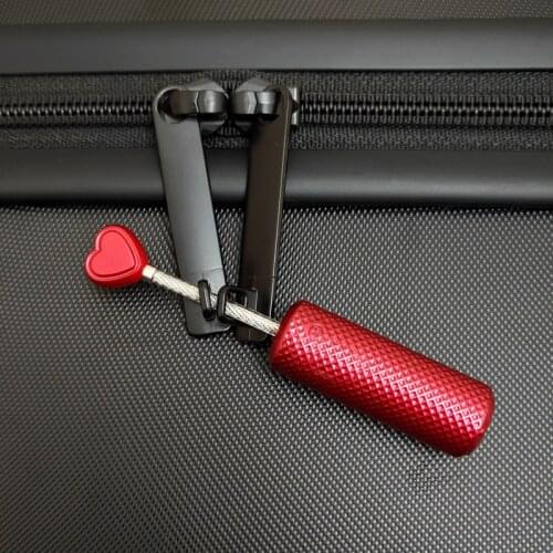 High Quality Small Alloy Padlock Luggage Locks Travel Accessories Practical Suitcase Security 3 Digit Combination Password Lock