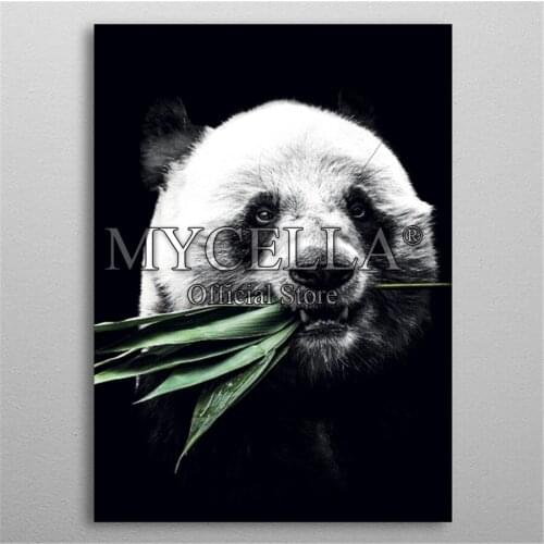 Animals 5d Diy Diamond Painting Cross Stitch Embroidery Dark Panda Diamond Mosaic Wall Sticker Paintings Rhinestone Gifts Decor
